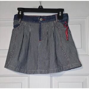 Oiliy‎ Girls Denim A line Pirates Skirt Size 4-5